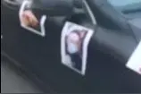 南京江北某路段上，一怀孕女子街头喊话“寻找渣男”图片