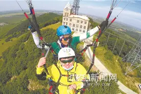 600米高空体验“人生第一飞”图片