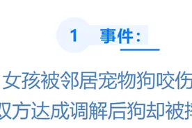 深圳一小孩被宠物狗咬伤，达成调解后狗被摔死，警方已介入图片