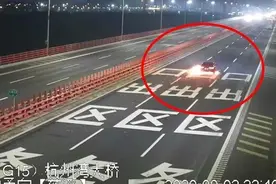 浙江高速一小轿车突然起火，司机咬牙继续开！事后查监控才发现…太揪心图片