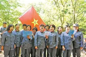 真心唱响“一二三四”歌图片