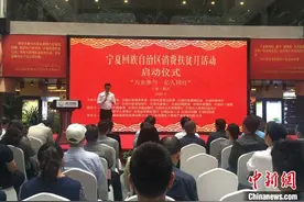 宁夏开启消费扶贫月 上千台“专柜”与消费者面对面图片
