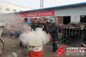 中煤三建二十九处高河项目部开展消防安全培训图片