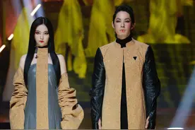 徐艺洋携手吴建豪走秀 原始部落花瓣妆惊艳亮相图片
