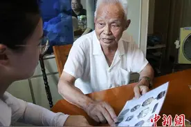九旬老兵回忆抗战往事：前半生都奉献在了战场图片