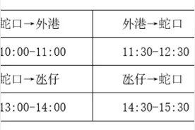 9月10日起，蛇口往返澳门航线恢复运营图片