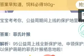 公益周期间上线的保护地里有什么动物 蚂蚁庄园2020年9月9日答案图片