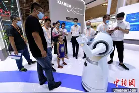 2020厦洽会：人工智能吸引眼球图片