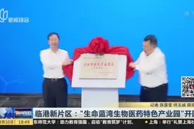 临港新片区：“生命蓝湾生物医药特色产业园”开园视频封面