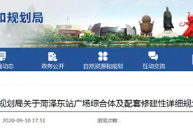 占地27万平方米！菏泽东站广场综合体规划方案公示图片
