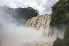 5A黄果树，4个观赏视角，美景千姿百态图片