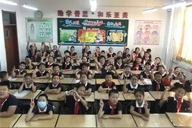 南通路小学积极组织《乘风破浪，扬帆起航》主题板报活动图片
