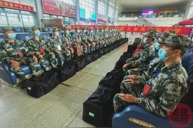 送新兵 踏征程！首日，枣庄市257名新兵启程前往军营图片