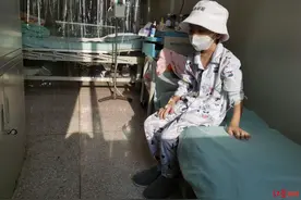 为救7岁白血病哥哥，3岁妹妹每天坚持和家人跑步五公里图片