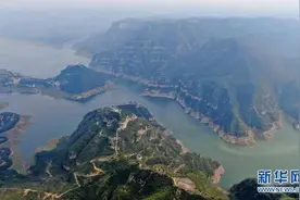河南济源：黄河三峡美 犹在画中游图片