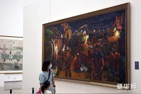 “一带一路”国际美术工程作品展在杭州开展图片