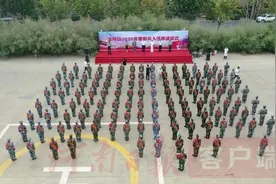图说洛阳丨汝阳县举行2020年新兵欢送仪式图片