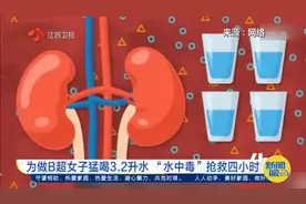 深圳：为做B超女子猛喝3.2升水，“水中毒”抢救四小时！视频封面
