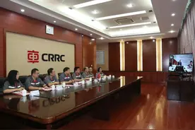 中国中车出口泰国铁路50台内燃机车项目正式完成签约图片