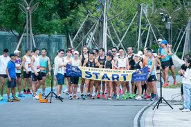 快看！50个跑友在宁波跑了第124届“波士顿马拉松”，最快的还破三了图片