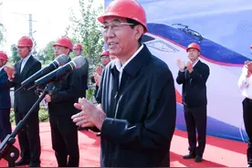 长春至白城铁路提速工程开工仪式举行图片