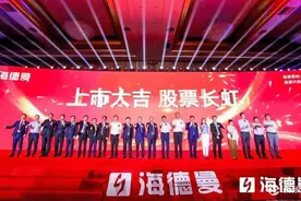 快讯︱玉环“海德曼”在上海证券交易所正式上市图片