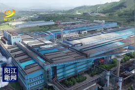 阳春新钢铁启动煤气发电项目图片