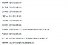 中信国安出局，46名发起人设立广电股份，10上市公司将进军电信业务？图片