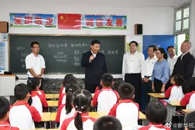 习近平勉励乡村小学生：努力成长为中华民族的参天大树图片