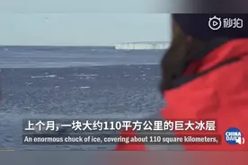 全球持续变暖，北极古老冰川1.1亿平米冰层断裂，两座北极冰盖消失图片