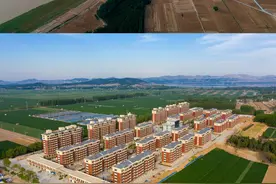震撼对比！16张图，全景记录一个滩区村庄的涅槃图片