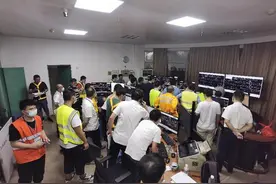 通号工程局天津分公司助力广深线改造工程全线贯通图片