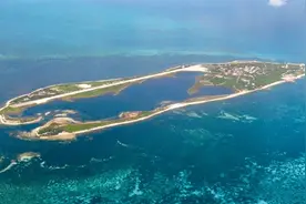 台湾向东沙岛运兵包机穿越解放军演习区？台“海巡署”否认图片