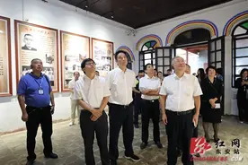民革湖南省委举办唐生智故居民革党史教育基地揭牌仪式图片