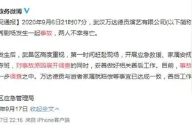 武汉通报护士夫妻看演出身亡：正调查原因 已达成善后协议图片
