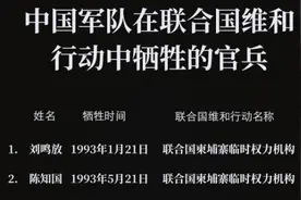 致敬英雄！30年16名中国维和官兵牺牲视频封面