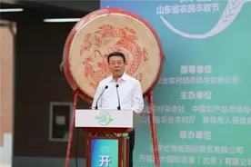 2020山东农民丰收节青岛举行 邹城蘑菇等区域品牌大放异彩图片