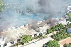 29秒丨滨州一纺织厂突发大面积火灾 现场浓烟滚滚视频封面