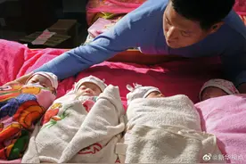 还记得分不清谁是谁的江西四胞胎姐妹吗？她们家脱贫了图片