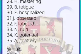 2020年9月英语四六级真题答案解析大全 2020英语四六级听力原文写作翻译范文选择阅读真题答案图片