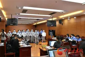 甘肃省首例“地下钱庄”案开庭审理图片
