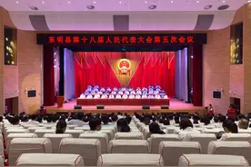 菏泽市东明县第十八届人民代表大会第五次会议隆重开幕图片