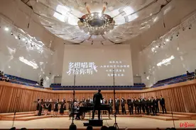 成立十年的上海彩虹室内合唱团，在“蓉城之秋”用音乐向成都示爱图片
