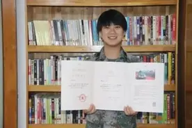 入伍724天，女兵梁金琳免试上军校图片