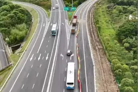 增强崇明至上海交通能力，G40公路陈海公路D匝道整治工程建成通车图片