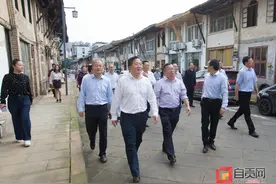 范波调研督导棚户区改造及历史文化名城保护工作图片