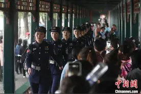 西湖女子巡逻队首次邂逅颐和园：共话“世遗”保护图片