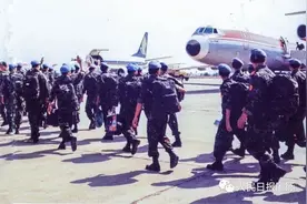 中国军队参加联合国维和行动的30年图片