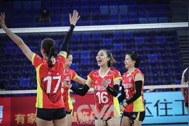 全锦赛上海女排零封天津迎开门红，张磊透露如何“智取”强敌图片