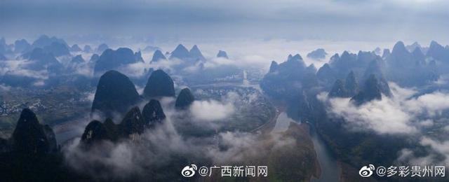 畅游烟雨迷蒙漓江 欣赏大美桂林山水